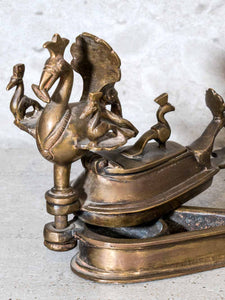 Brass Bird Tikka Box from India