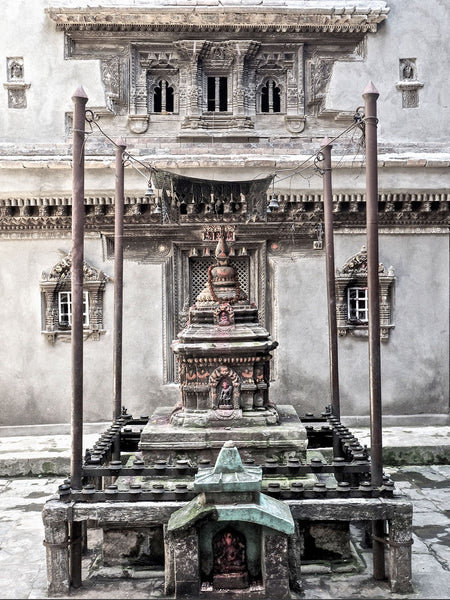 Photo of a Courtyard & Shrine, Patan, Nepal