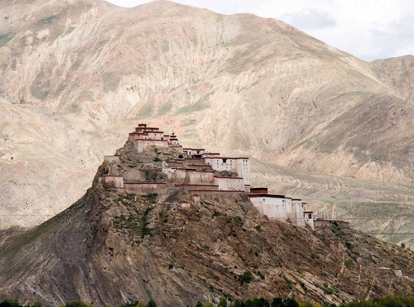 Distant View of Gyantse Dzong