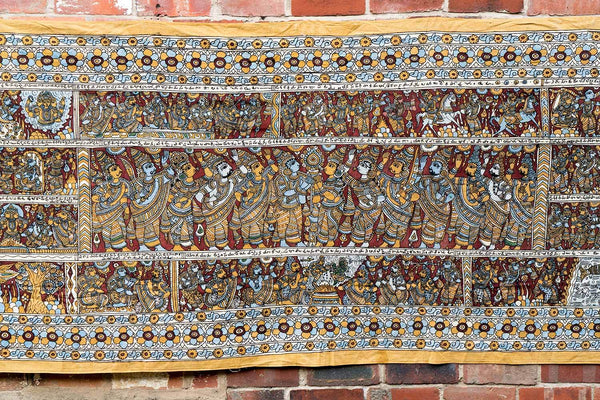 Very Large Kalamkari South Indian Wallhanging