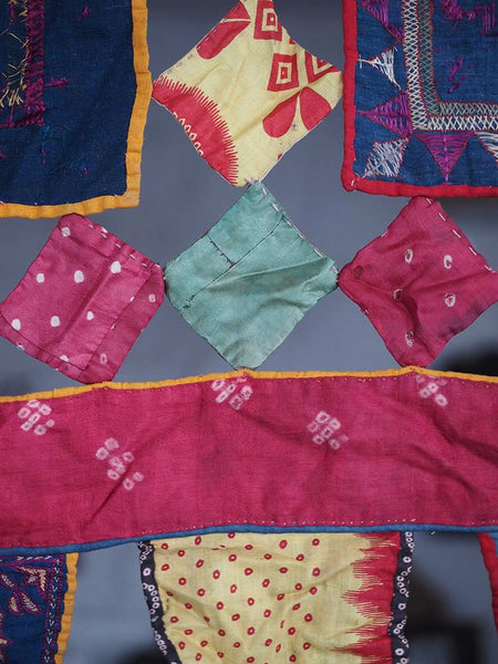 Large Embroidered Wallhanging from Gujarat