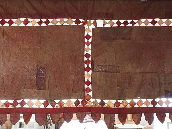 Large Embroidered Wallhanging from Gujarat