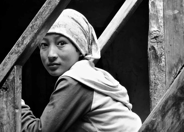 Young Monk at Luri Monastery, Mustang 2