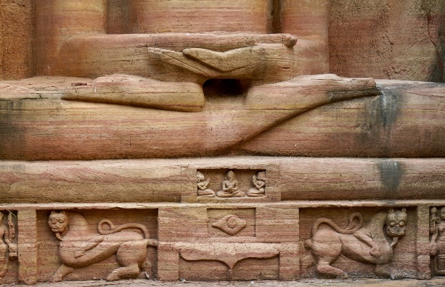 Jain Statues at Gwalior Fort, central India
