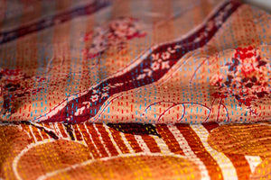 Kantha Scarves with a Vintage Twist