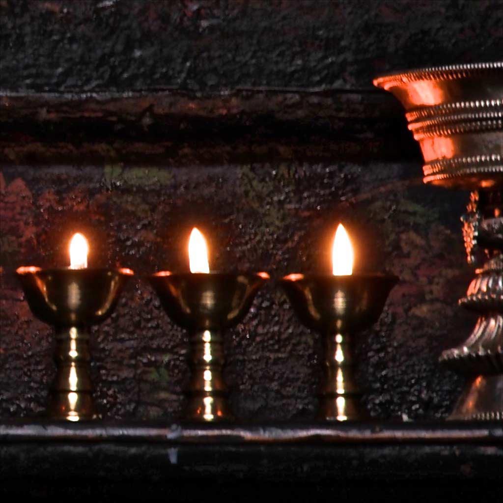 Butter Lamps and Oil Lamps