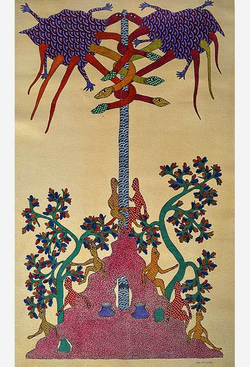 Indian Art - Gond Tribal Paintings
