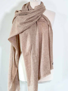 Cashmere Scarves - Stone