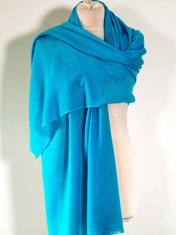 Turquoise Cashmere Scarf