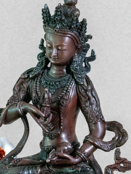Copper Bronze Vajrasattva Buddha Statue 