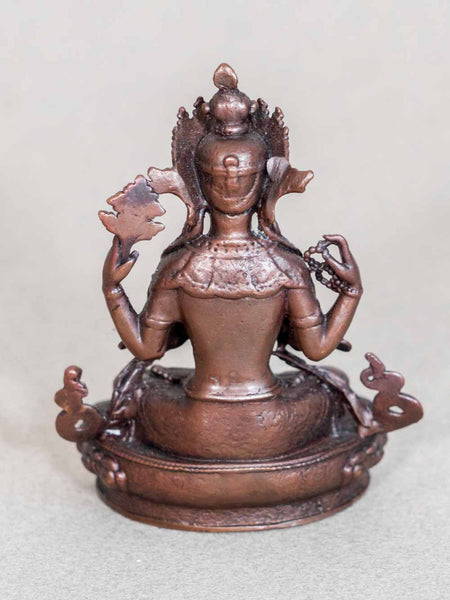 Fine Avalokiteshvara Buddha Statue, 6.5cm