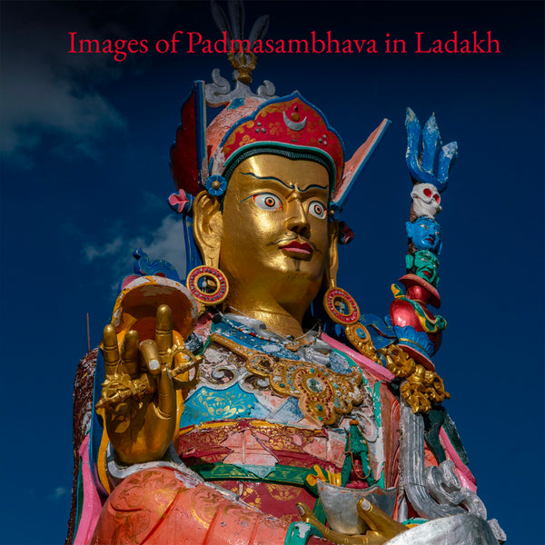 Book cover of Buddha Padmasambhava set against a deep blue sky