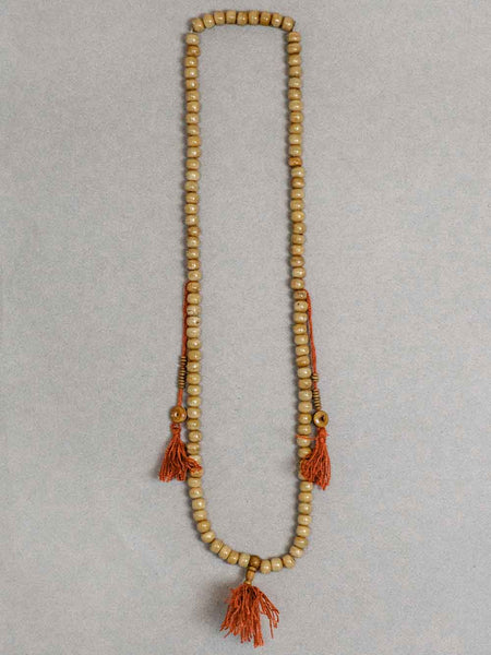 Yak Bone Tibetan Mala, Buddhist Prayer Beads
