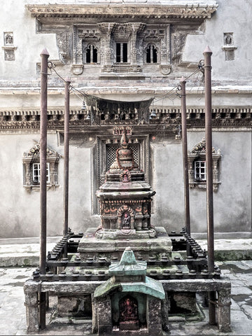 Photo of a Courtyard & Shrine, Patan, Nepal