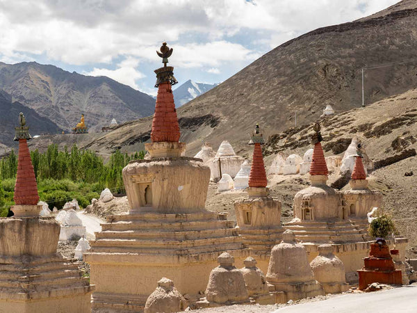 Photo of Chortens & Buddha-at-Stok, Ladakh