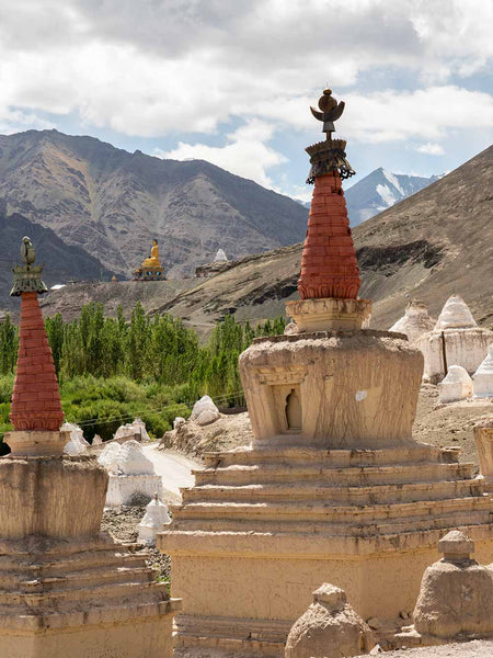 Photo of Chortens & Buddha-at-Stok, Ladakh