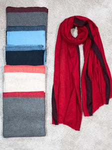 Two Tone Cashmere Scarves