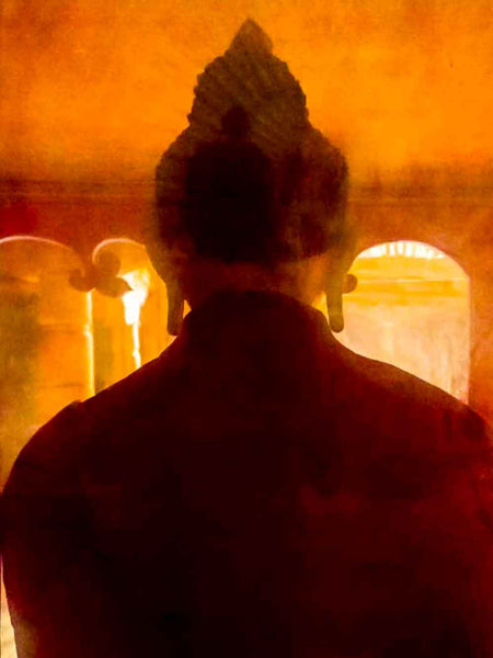 Red Buddha, Lamayuru, Ladakh, 5 Greetings Cards