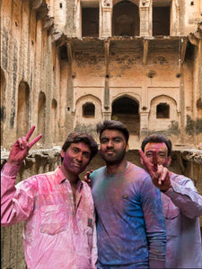 Holi Festival, Neemrana Stepwell