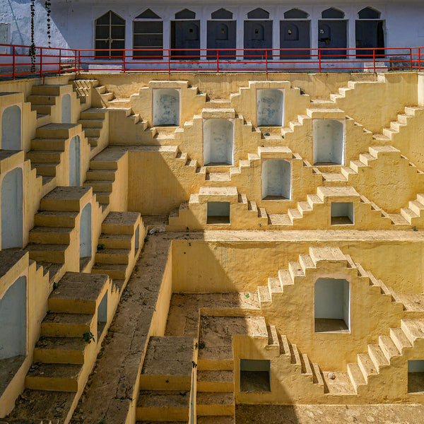 Photo of the Kund ke Balaji stepwell, Toonga, Rajasthan.