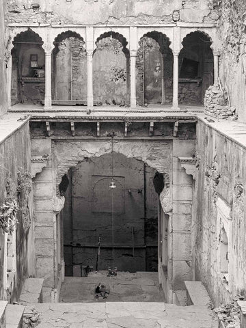 Birak ki Baoli Stepwell, Bundi, Rajasthan, detail