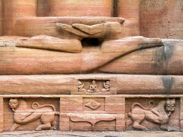 Meditating Hands, Jain Statue, Gwalior
