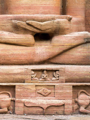 Meditating Hands, Jain Statue, Gwalior
