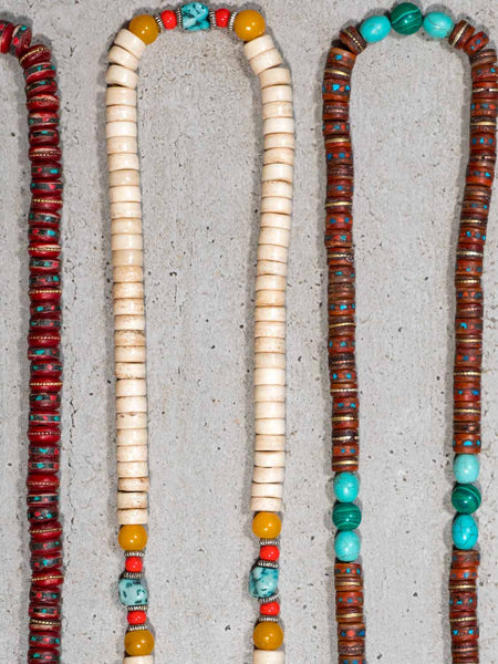 Old Malas, Large Tibetan Buddhist Prayer Beads