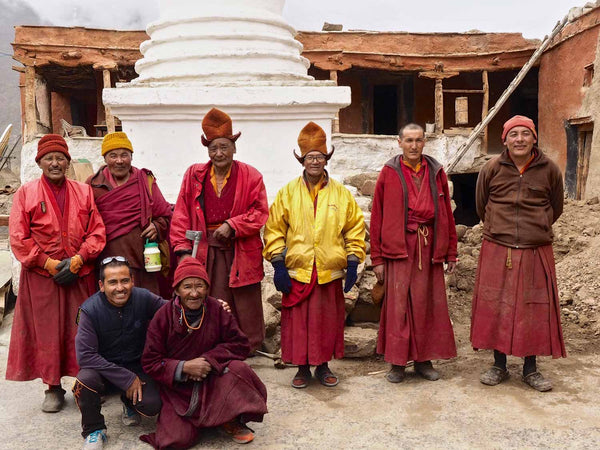 Monks at Rangdum Monastery | Zanskar2