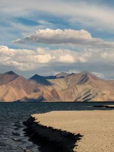 Pangong Tso Lakeshore, Changtang, Ladakh detail