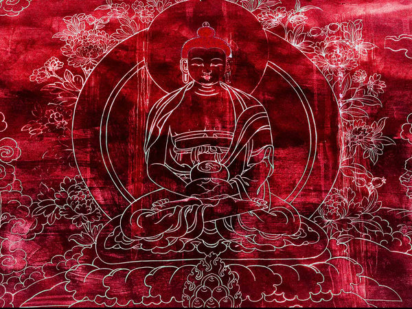 Red Buddha of the Western Sky, Samye | Photos from Tibet