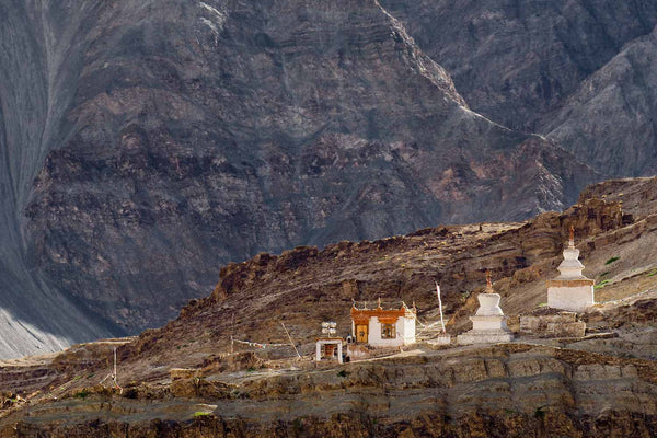 Stupas above Skurbuchan Village