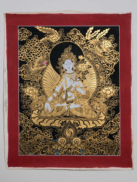 Tibetan Thangka Painting of Tara