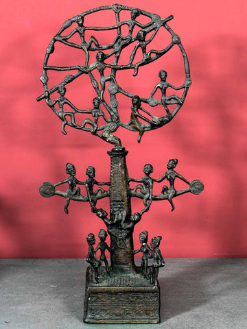 Tribal Sculpture of the Tree of Life 