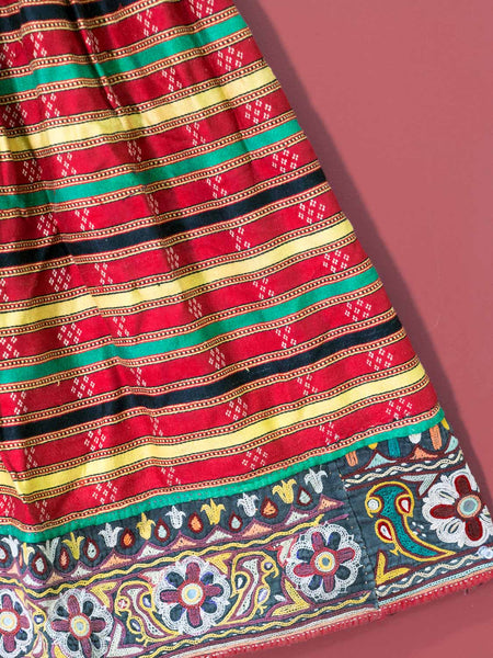 Vintage Embroidered Skirt from Rajasthan
