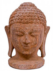 Stone Buddha Head