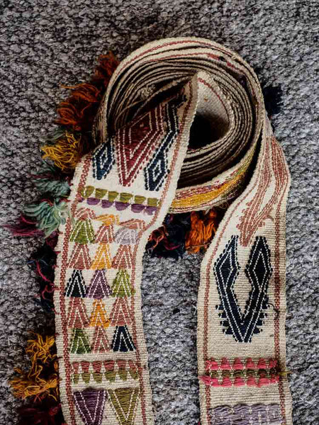 Uzbek Woven Tent Band from Afghanistan 4